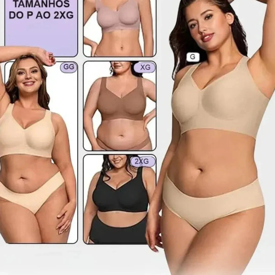 SUTIÃ BELLEFORMA (COMPRE 1 LEVE 3)