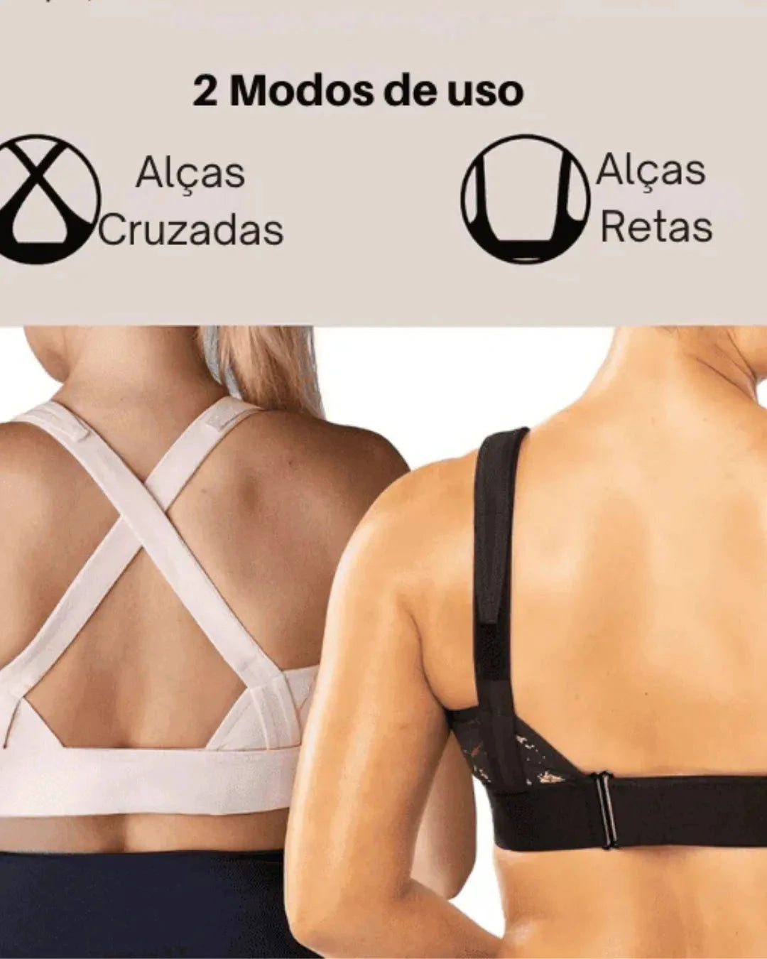 Sutiã Top Comfort (Compre 1 Leve 2)