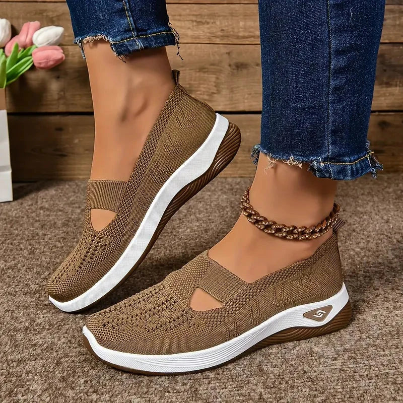 Tênis Ortopédico Ultra Comfort Calce Fácil + Palmilha e Kit 10 Meias Ortopédica Grátis