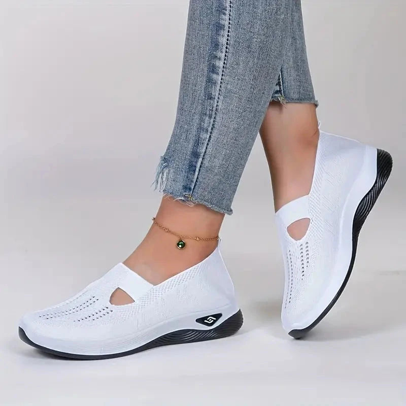 Tênis Ortopédico Ultra Comfort Calce Fácil + Palmilha e Kit 10 Meias Ortopédica Grátis