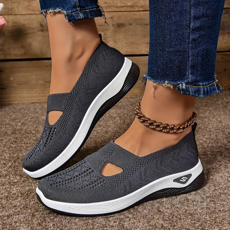 Tênis Ortopédico Ultra Comfort Calce Fácil + Palmilha e Kit 10 Meias Ortopédica Grátis